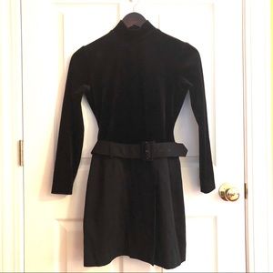 🌻Ann Taylor sz2P Velvet Top/Belted Fabric Skirt🌻